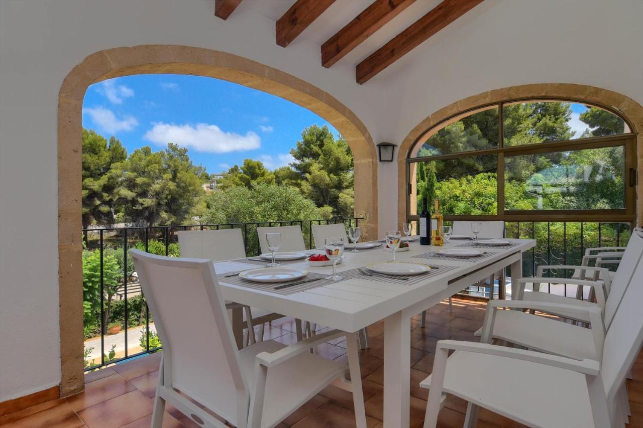 Villa Margarita - A Tranquil Oasis With Large Private Pool Jávea Exteriör bild